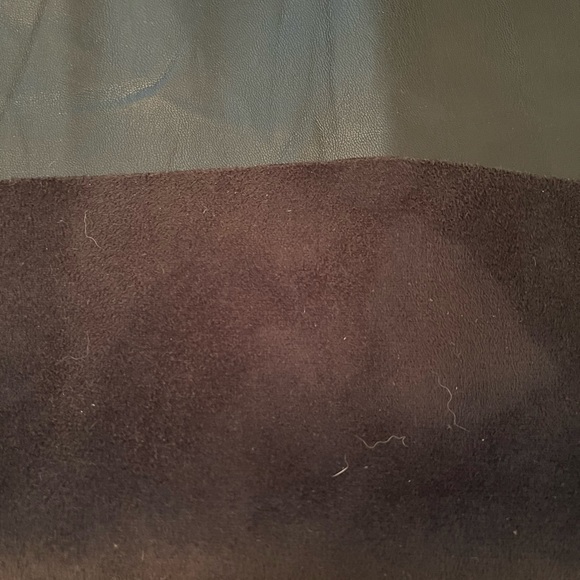 Zara faux black leather dress - Picture 5 of 7